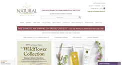 Desktop Screenshot of naturalbeautygroup.com